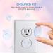 24 Pack Baby Proofing Outlet Covers - Shock Prevention, Easy Installation, Safe & Secure Plastic Plug Covers - Buy Online on GoSupps.com