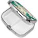 Teal Birds Musical Note Pill Box - Portable Travel Medicine Organizer | Stylish & Functional - Buy Online on GoSupps.com