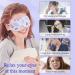 Heated Lavender Steam Eye Mask - 10 Pairs | Self-Heating, Disposable, and Relaxing | Ideal for Dry Eyes, Puffy Eyes, Dark Circles, and Eye Fatigue - Buy Online on GoSupps.com