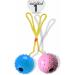 Ball On Rope Dog Toy Heavy Duty Pet Chew Rope Pimpled Ball Interactive Dog Pull & Tug Toy Studded Ball Tugger For All Dog Puppy Essentials Pet Accessories 40cm X 6.5cm Assorted Colours (Pack Of 1) - Buy Online on GoSupps.com