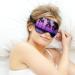 Tropical Night Seashore Sleep Mask - Adjustable Blindfold for Sleeping & Travel - Buy Online on GoSupps.com