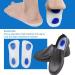 Buy Silicone Insoles - Invisible Gel Heel Cushions for Pain Relief | Breathable Anti-Sweat Comfort - Buy Online on GoSupps.com