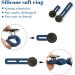 Andiker 6Pcs Button Extender for Trousers - Metal Waist Extender for Pregnancy - Button Expander for Women, Men, Jeans - Buy Online on GoSupps.com