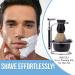 MEICOLY 5 in 1 Men's Shaving Kit with Stainless Steel Stand - Razor Blades, Brush, Bowl - Father's Day Gift - Buy Online on GoSupps.com
