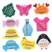 Didiseaon 5pcs Squiz Chicken Toy Set - Easter Party Favors & DIY Crafts | Non-Woven Fabric Baby Toys for Education & Puzzle Fun - Buy Online on GoSupps.com