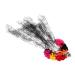Didiseaon Spider Yarn Button Rose Flower Halloween Veil Headband Day of The Dead Veil Skull Flower Hair Band Bridal Hair Clip Black Outfit Festival Headband Cosplay Fabric Flowers Bride