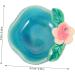 Solustre 3PK Aromatherapy Bowl Tealight Diffuser - Japanese Ceramic Essential Oil Shells | Blue 8.5x8cm - Perfect for Home & Spa - Buy Online on GoSupps.com