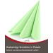 Sovie Linclass Airlaid Napkins - Pistachio Green 50 High-Quality Disposable Napkins (40x40cm) - Tearproof Strong Suction Form-Stable - Perfect for Weddings & Parties - Buy Online on GoSupps.com