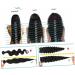 FOMIYES scrunchies black full head clip black scrunchies hair real extensions human remy hair seamless hair remy hair extensions black hair extensions real hair extensions gradient patch - Buy Online on GoSupps.com