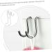 CATIEBYE Towel Hook Storage Hooks Towel Hanger for Bathroom Shower Door Hooks Clothes Hook Stainless Steel 18X10CM Silver - Buy Online on GoSupps.com