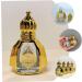 Veemoon 6-Piece Essential Oils Bottle Set - Thai Holy Water Container & Roller Bottles - Travel Glass - 6.5x4cm - Perfect for Aromatherapy & Gifts - Buy Online on GoSupps.com