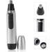 Nose Ear Nasal Hair Trimmer Clipper - Professional Painless Eyebrow & Facial Hair Trimmer for Men Women Battery-Operated IPX7 Waterproof Trimmer with Dual Edge Blades for Easy Cleansing - Buy Online on GoSupps.com