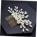 Angoily Bride Headpieces for Wedding Side Hair Comb Hair Claw Clips for Women Goody Hair Clips for Women Hair Combs for Women Crystal Hair Comb Tiara Pearl Accessories Miss - Buy Online on GoSupps.com