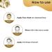 24k Gold Facial Kit - Glass Skin Finish | Radiant 24k Face Mask & Serum | Includes Free Jute Bag - International Shipping Available - Buy Online on GoSupps.com