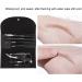 GLOGLOW 8Pcs Black Rustproof Eyebrow Grooming Kit | Stainless Steel Trimming Tools for Home, School, and Office - Eyebrow Care Kit - Buy Online on GoSupps.com