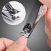 3-Piece Stainless Steel Nail Clipper Set in Gift Box | Professional Nail Clippers for Men & Children (Black) - Perfect for Fingernails & Toenails - Buy Online on GoSupps.com