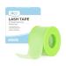 QUEWEL Lash Tape For Eyelash Extensions Green Eyelash Tape Microfoam Tape Eye Lint Free Tape Eyelash Breathable Tape Sensitive Skin Stick Well Eyelash Tape For Extensions For Salon Use (Green) 1 Roll Green