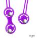 MOPO LLC Kegel Weighted Exercise Balls - Strengthen Pelvic Floor & Bladder Control - Set of 3 for All Levels - Purple - International Shipping Available - Buy Online on GoSupps.com