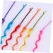 FRCOLOR Boho Decor 3sets Decorative Hairpin Ponytail Extension Cosplay Hair Wig Hair Streak Clip Braided Wigs Fake Ponytail Hair Clip Colored Wigs Birthday Hair Clip Issue Card Women's - Buy Online on GoSupps.com