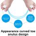 Reusable Toe Protector for Overlapping Toes - Hallux Valgus Corrector to Relieve Pain - Buy Online on GoSupps.com