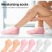 3 Pairs Moisturizing Gel Socks for Men & Women | Foot Care for Dry Cracked Feet - Multicolored - Buy Online on GoSupps.com