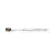 Novacare toothbrush with refined gold & bamboo charcoal bristles (transparent)