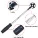 KVV Telescopic Stainless Golf Ball Retriever - 9FT Extended Stick | Shop Now - Buy Online on GoSupps.com