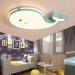 Shop Aoeh LED Ceiling Lamp 60cm - Dophinform Green Suspension Light for Kids' Bedrooms | Dimmable Room Lighting for Children - Buy Online on GoSupps.com