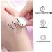 Eyelash Stamp for Beginner 1 Pair DIY Natural Long Eyelash Stencil Lasting Lower Lash Stamp for Makeup Eyelash Stamps Tool for Women Girls White Style 1 - Buy Online on GoSupps.com