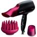 Panasonic EH-NA65 Nanoe Hair Dryer with Diffuser Quick Dry & Styling Nozzle - Visibly Improved Shine (Pink) Gifts for women NA65 Pink