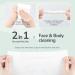 POMPOM LIFE Disposable Face Towel 100% Cotton Dry Wipes - Ultra Soft & Thick | 100 Count Facial Tissue for Skincare & Makeup Removal - Buy Online on GoSupps.com