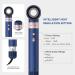 Buy MIRACOMB Ionic Hot Air Hair Dryer Brush - Professional Multi-Styler with Auto Wrap Curlers Intelligent Heat Control - Fast Drying for All Hair Types - Ceramic Blue - Buy Online on GoSupps.com