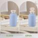 Boutihao 4-Piece Folding Lid Cream Bottles | Refillable Travel Containers for Liquids Lotions & Shampoo (200ml Blue) - Perfect Travel Accessories - Buy Online on GoSupps.com