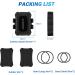 MOOFIT CS9 Speed & Cadence Sensor - Bluetooth & ANT+ Wireless Bicycle Sensor IP67 Waterproof Compatible with Wahoo Zwift Peloton Coosporides Rouvy - Black (1 Pack) - Buy Online on GoSupps.com