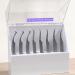 Multi Purpose 8 Slot Tweezers Case Compact Tweezer Storage Clear Lid Tweezer Stand For Nails Technicians And Hobbyists - Buy Online on GoSupps.com