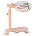 Embroidery Hoop Stand  Adjustable Embroidery Hoop Holder  Easy to Use Cross Stitch Stand  Hands Free Embroidery Tool for Arts Crafts Sewing Needlework 13.3-19.6inch Height Embroidery Stand