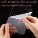 Drerio 2-Piece Clear Makeup Palette Set with Spatula | Portable Acrylic Mixing Tools for Eyeshadow & Lipstick - Buy Online on GoSupps.com