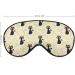 Cute Black Cat Crown Sleep Mask Blindfold | Adjustable Strap, Blocks Light for Travel & Nap | Men Women - Buy Online on GoSupps.com