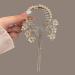 HISYI Hairs Clip Bowknot Tassels Pills Head Ponytail Buckle Rhinestones Hairband Hairs Clip Headdress Accessory for Women and Girls - Buy Online on GoSupps.com