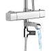 LED Digital Shower Thermometer - Self-Generating No Battery Real-Time Water Temperature Monitor for Safe Showers - Buy Online on GoSupps.com