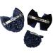 Kilofly 4pc Women's Two-Way Snood Net Bow Barrette Set for Stylish Hair Updos - Buy Online on GoSupps.com