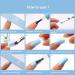 Makartt Baby Blue Poly Nail Gel 30ML - Trendy Nail Extension Builder for DIY Nail Art Design at Home - Buy Online on GoSupps.com