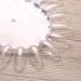 Solustre Acrylic Clear Round Nail Art Tips Display Wheel - 10pcs DIY Tool for Kids & Home Salon - Buy Online on GoSupps.com
