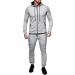 Hanxiulin Men's Long Jogging Suit - Autumn & Winter Training Sweatshirt & Pants for Ultimate Comfort | Leisure Wear - Buy Online on GoSupps.com
