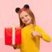 Mickey Mouse Ears Minnie Sequin Hair Clips - Set of 4 | Hair Accessories for Women, Girls, Kids | Pink Red | Mommy approved! - Buy Online on GoSupps.com
