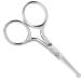 Nose Hair Trimmer Eyebrow Scissors Premium Manicure Scissors Multi-Purpose Stainless Steel Cuticle Pedicure Beauty Grooming Kit for Nail Eyebrow Eyelash Dry Skin Curved Blade