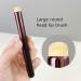 Round Tip Artificial Fiber Lipstick Smudge Brush - Blurred Lip Lines & Concealer for Flawless Finish | International Shipping - Buy Online on GoSupps.com