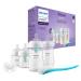 Philips Avent Baby bottles with airfree valve gift set for newborns - 4 baby bottles ultra soft pacifier and bottle brush babies from 0 12 months and older (model SCD657/11) Single