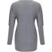 Plus Size Women's Christmas V Neck Sweatshirt - Funny Xmas Graphic Tunic Blouse | Holiday Shirts - Gray - X-Large - Buy Online on GoSupps.com