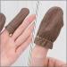 20PCS Leather Finger Cots | Cut Resistant Protector for Cracked Skin | Kitchen, Work, Sculpture | Anti-Slip & Reusable - Random Color - Buy Online on GoSupps.com
